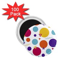 Background Polka Dot 1 75  Magnets (100 Pack)  by Ravend