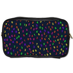 Number Digit Learning Education Toiletries Bag (two Sides) by Wegoenart