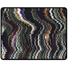 Texture Abstract Background Wallpaper Double Sided Fleece Blanket (medium)  by Ravend