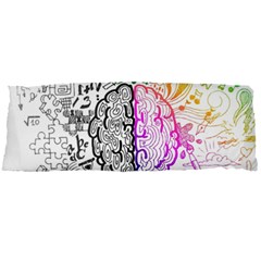 Anatomy Brain Head Medical Psychedelic  Skull Body Pillow Case Dakimakura (two Sides) by danenraven