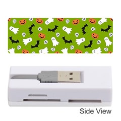 Pattern Seamless Halloween Fall Memory Card Reader (stick) by Wegoenart