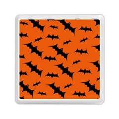 Halloween Card With Bats Flying Pattern Memory Card Reader (square) by Wegoenart