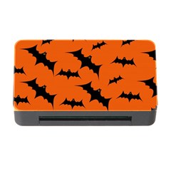 Halloween Card With Bats Flying Pattern Memory Card Reader With Cf by Wegoenart