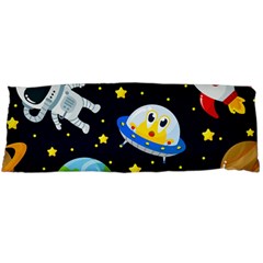 Space Seamless Pattern Body Pillow Case (dakimakura) by Wegoenart