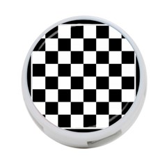 Chess Board Background Design 4-port Usb Hub (one Side) by Wegoenart