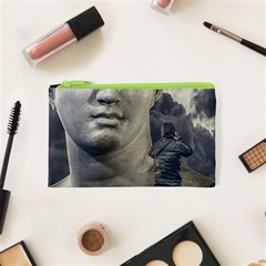 Men Taking Photos Of Greek Goddess Cosmetic Bag (xs) by dflcprintsclothing