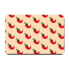 Small Mini Peppers Pink Small Doormat by ConteMonfrey