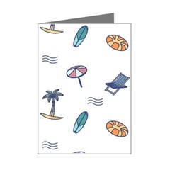 Summer Elements Mini Greeting Card by ConteMonfrey