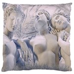 Three Graces Collage Artwork Large Cushion Case (Two Sides) Front