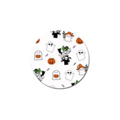 Halloween Jack O Lantern Vector Golf Ball Marker (4 Pack) by Ravend