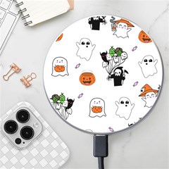 Halloween Jack O Lantern Vector Wireless Charger by Ravend