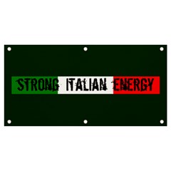 Strong Italian Energy Banner And Sign 4  X 2  by ConteMonfrey