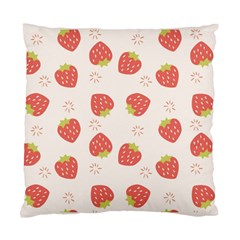 Strawberries Pattern Design Standard Cushion Case (two Sides) by Wegoenart