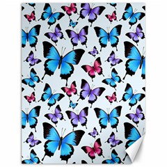 Decorative-festive-trendy-colorful-butterflies-seamless-pattern-vector-illustration Canvas 12  X 16  by Wegoenart