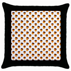 That`s Nuts   Throw Pillow Case (black) by ConteMonfrey