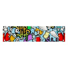 Graffiti Characters Seamless Patterns Banner And Sign 4  X 1  by Wegoenart