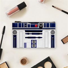 Robot R2d2 R2 D2 Pattern Cosmetic Bag (small) by Jancukart