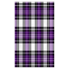 Purple Black Plaid Window Curtain (large 96 ) by PerfectlyPlaid