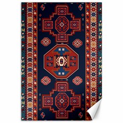 Armenian Old Carpet  Canvas 12  X 18  by Gohar