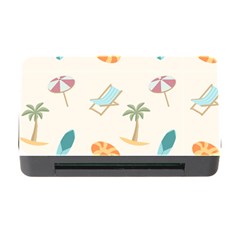 Cool Summer Pattern - Beach Time!   Memory Card Reader With Cf by ConteMonfrey