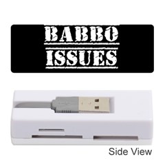 Babbo Issues - Italian Humor Memory Card Reader (stick) by ConteMonfrey