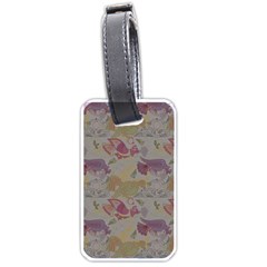 Pattern Armenian Birds Luggage Tag (one Side) by Gohar