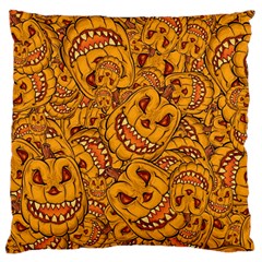 Halloween Background Halloween Texture October Standard Flano Cushion Case (one Side) by Wegoenart