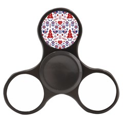 Scandinavian Folk Seamless Pattern Finger Spinner by Jancukart