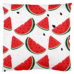 Watermelon Seamless Pattern Large Cushion Case (one Side) by Jancukart