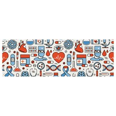 Medical Icons Square Seamless Pattern Banner And Sign 9  X 3  by Jancukart