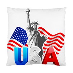 New York City Holiday United States Usa Standard Cushion Case (one Side) by Jancukart