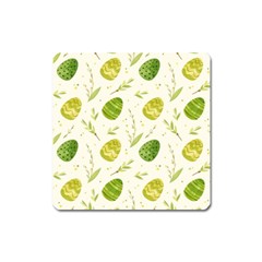 Easter Green Eggs  Square Magnet by ConteMonfrey