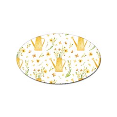 Easter Garden   Sticker Oval (10 Pack) by ConteMonfrey