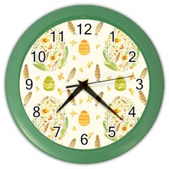 Easter Egg Color Wall Clock by ConteMonfrey