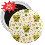 Easter Eggs   3  Magnets (100 pack) Front