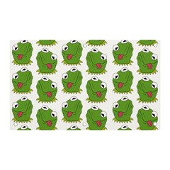 Kermit The Frog Pattern Banner And Sign 5  X 3  by Valentinaart