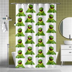 Kermit The Frog Shower Curtain 48  X 72  (small)  by Valentinaart