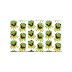 Kermit The Frog Sticker (rectangular) by Valentinaart