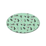 Insects pattern Sticker Oval (100 pack) Front