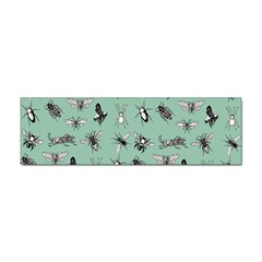 Insects Pattern Sticker (bumper) by Valentinaart