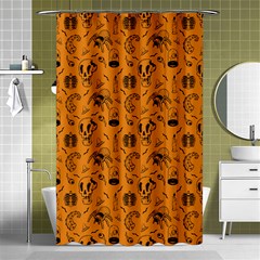 Halloween  Shower Curtain 48  X 72  (small)  by Valentinaart