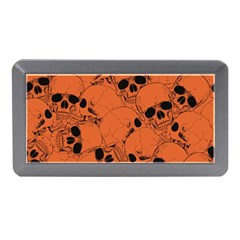 Skull Pattern Memory Card Reader (mini) by Valentinaart