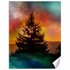 Tree Nature Landscape Fantasy Magical Cosmic Canvas 12  X 16  by danenraven