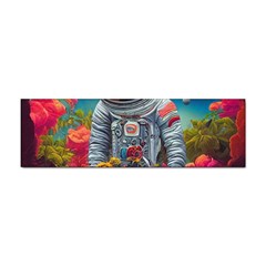 Astronaut Universe Planting Flowers Cosmos Galaxy Sticker Bumper (100 Pack) by Pakemis