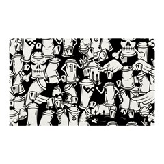 Graffiti Spray Can Characters Seamless Pattern Banner And Sign 5  X 3  by Pakemis