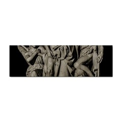 Catholic Motif Sculpture Over Black Sticker Bumper (10 Pack) by dflcprintsclothing