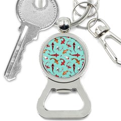 Pattern-with-koi-fishes Bottle Opener Key Chain by Pakemis