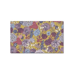 Floral Seamless Pattern With Flowers Vintage Background Colorful Illustration Sticker (rectangular) by Pakemis