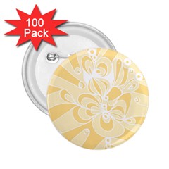 Amber Zendoodle 2 25  Buttons (100 Pack)  by Mazipoodles