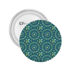 Kaleidoscope Hunter Green 2 25  Buttons by Mazipoodles